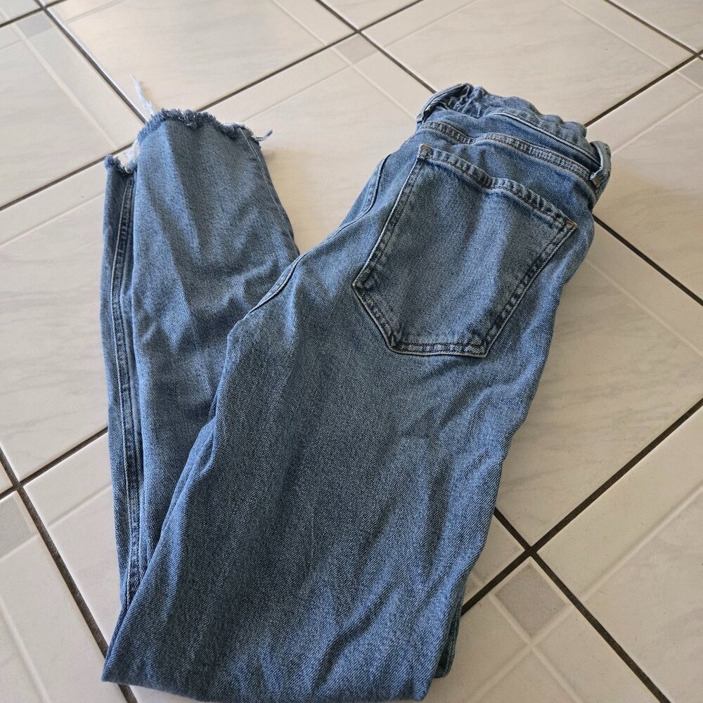 Agolde Nico High Rise Slim Jeans Image Wash 26